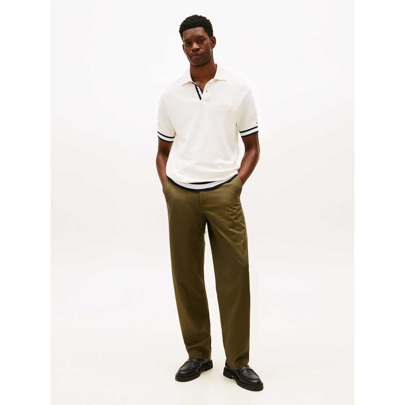 Tommy Hilfiger Linking Flatknit Tipped Classic Fit Polo image number 3